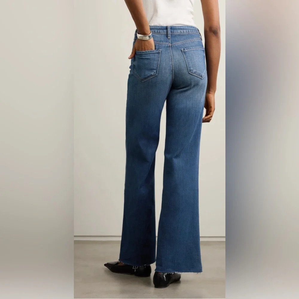 L’agence Ruth High Rise Wide Leg Jeans - Picture 3 of 9